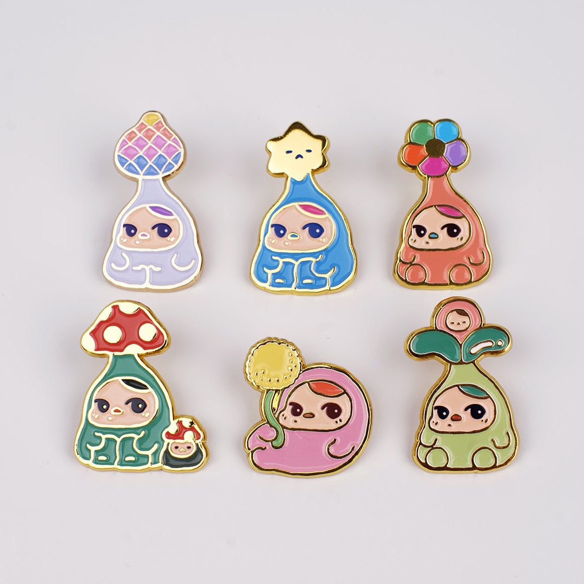 Bloom B Pin Set