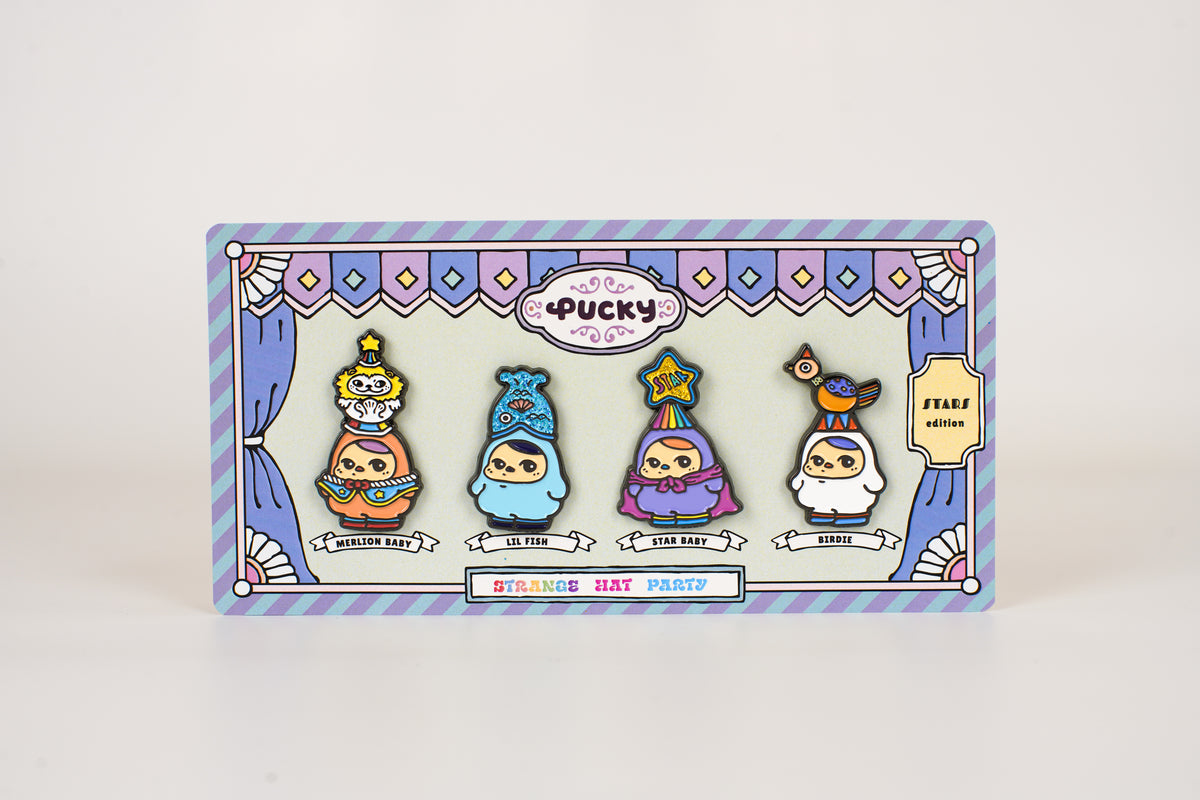 Strange Hat Pin - Stars