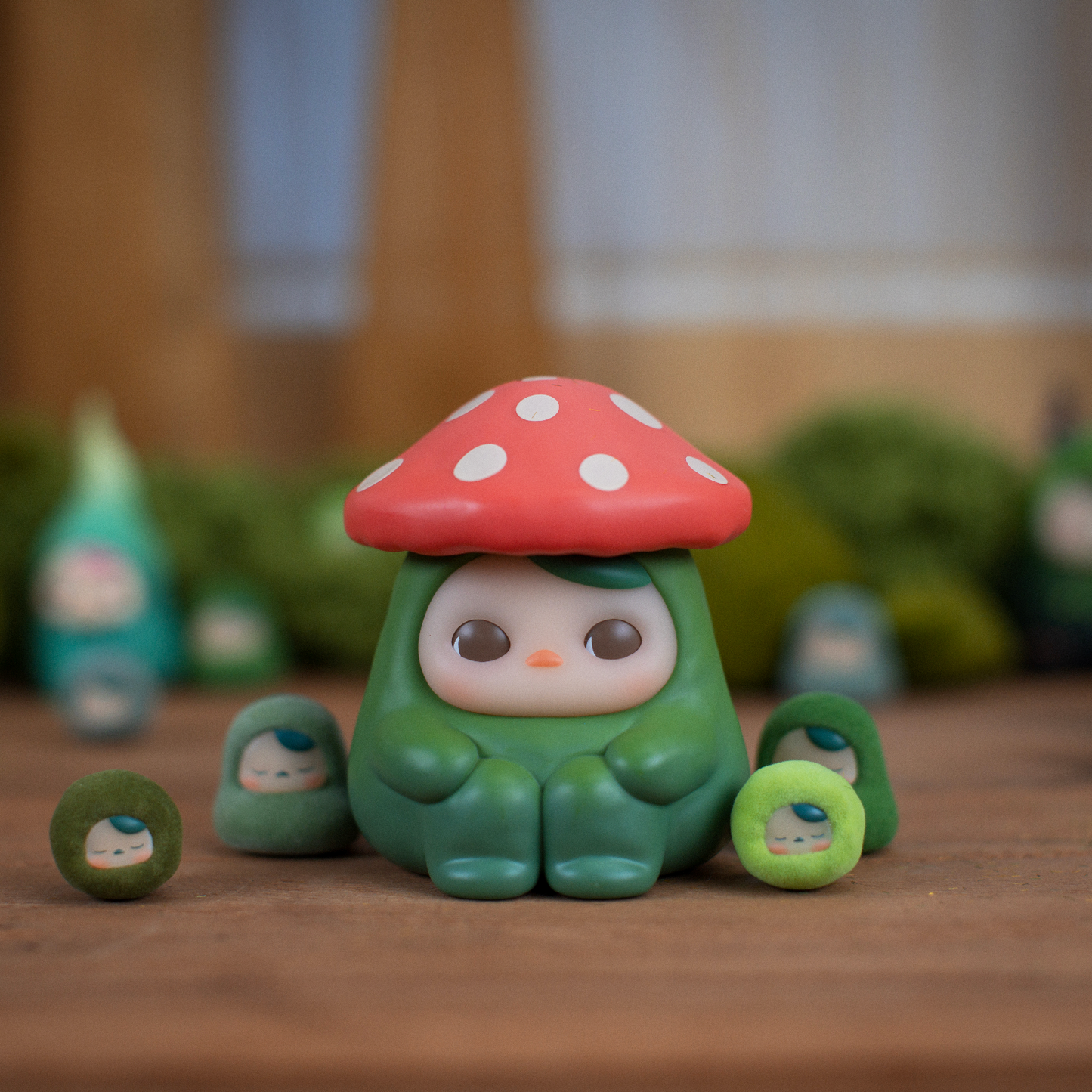 Red Poka Mushroom B