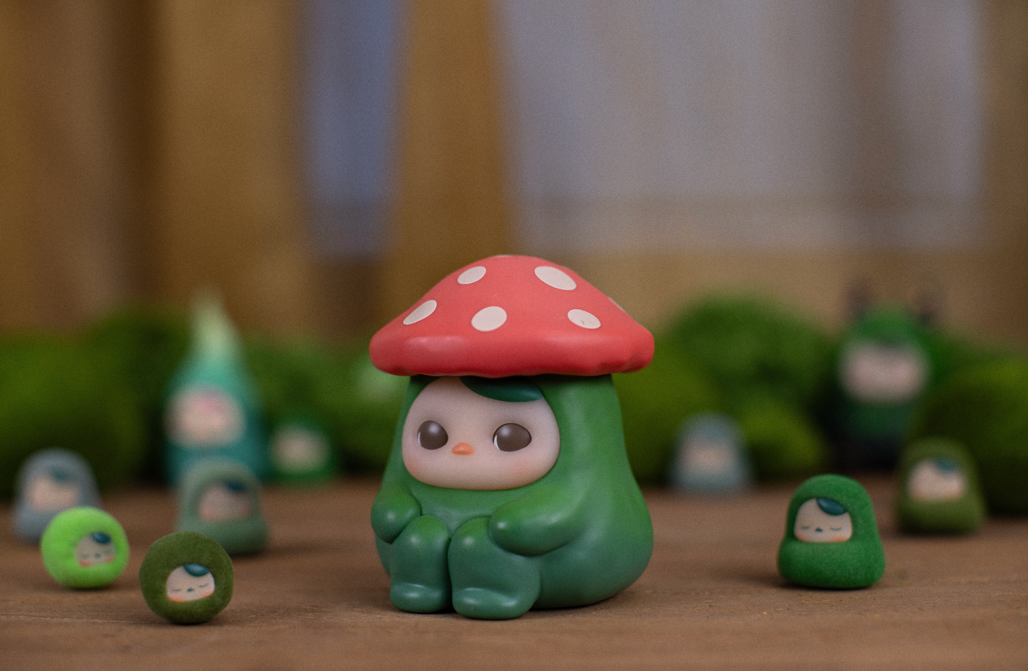 Red Poka Mushroom B