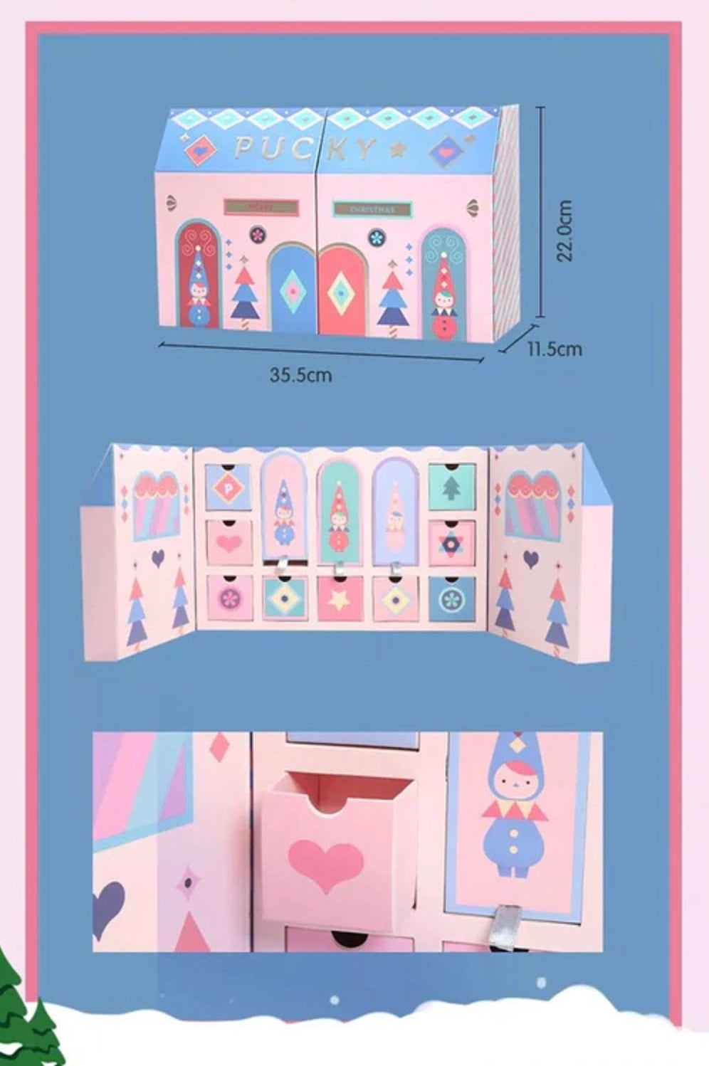 MERRY CHRISTMAS 2019 MINI FIGURE SET