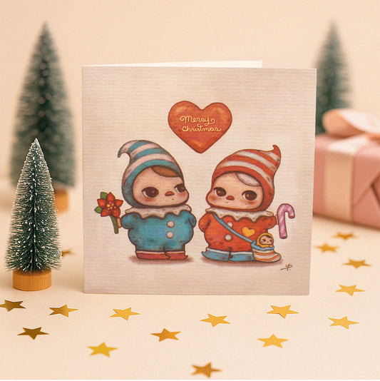 X'mas card - love
